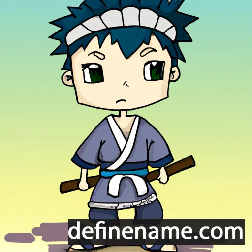 cartoon of the name Hideyoshi