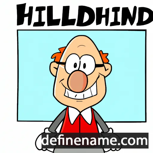 cartoon of the name Hildebrand