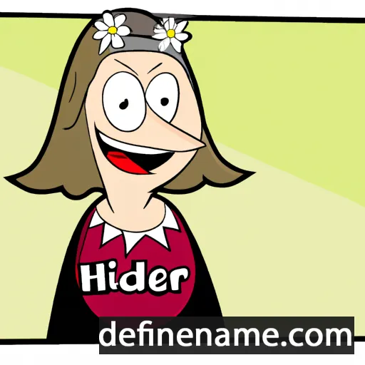 Hildegard cartoon