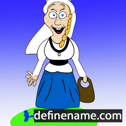 cartoon of the name Hildimar