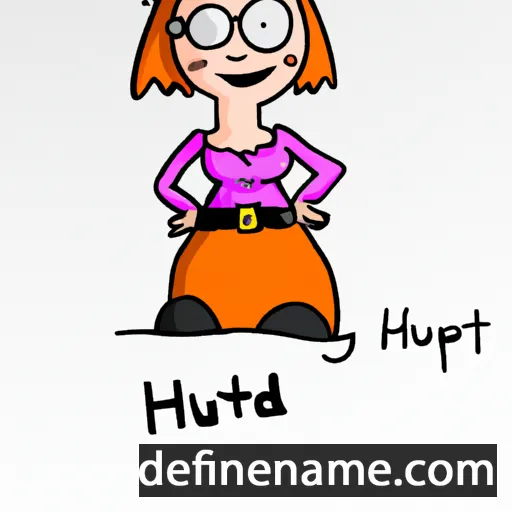 cartoon of the name Hilditrut