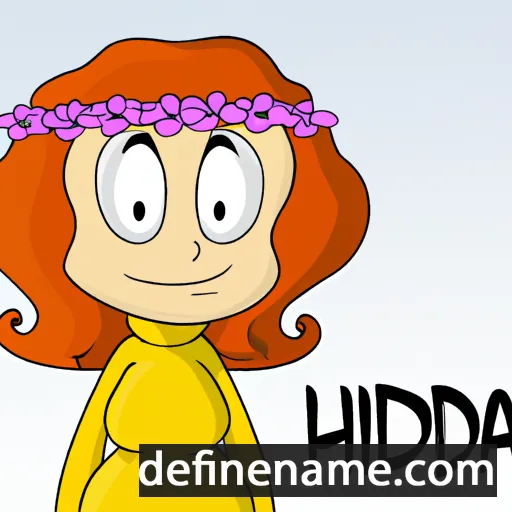 Hildoara cartoon