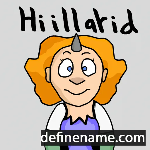 Hiltraud cartoon