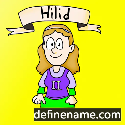 Hiltrud cartoon