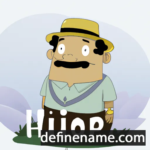 Hipólito cartoon