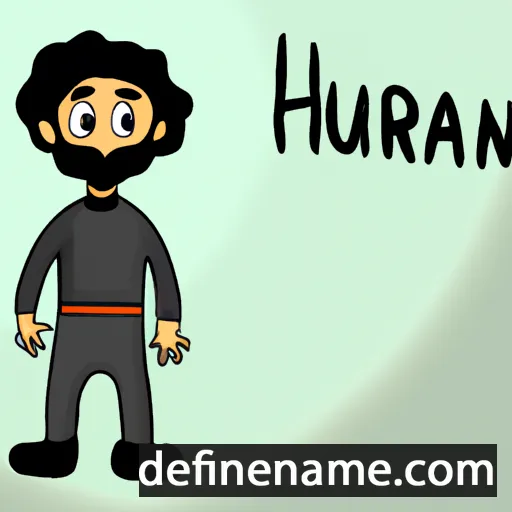 cartoon of the name Hiranur