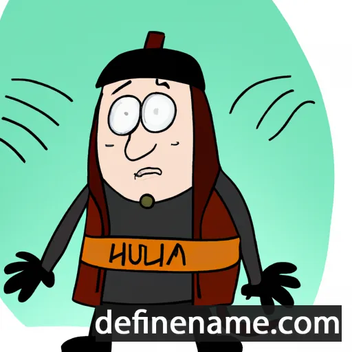 cartoon of the name Hlūdaharjaz