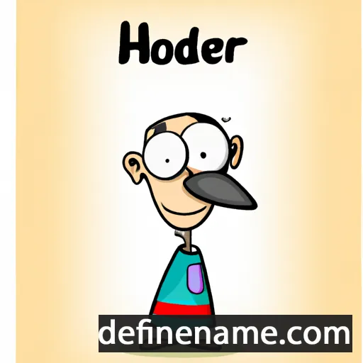 Hoder cartoon