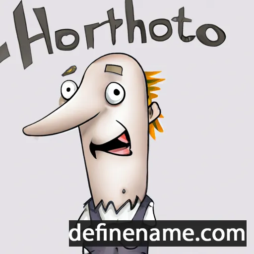 cartoon of the name Horatio