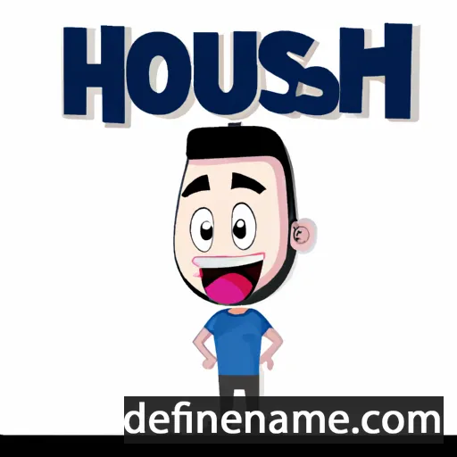 cartoon of the name Houssam