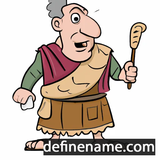 cartoon of the name Hovhannes