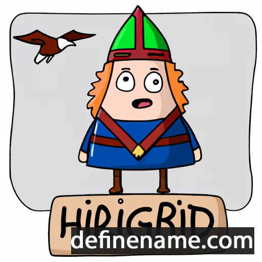 cartoon of the name Hróðgeirr