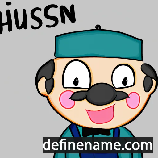 cartoon of the name Hüsnü