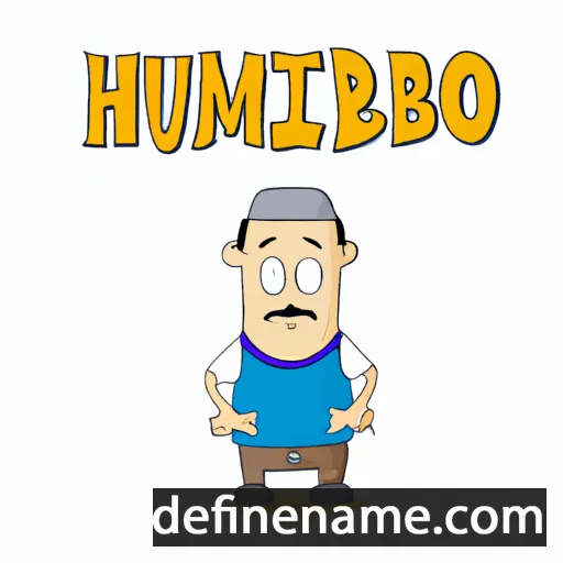 cartoon of the name Humberto