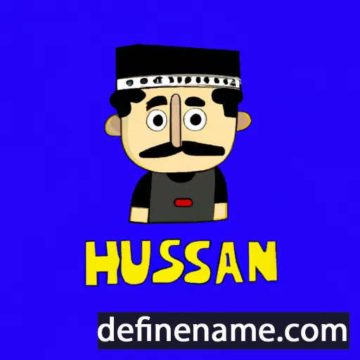 Husain cartoon