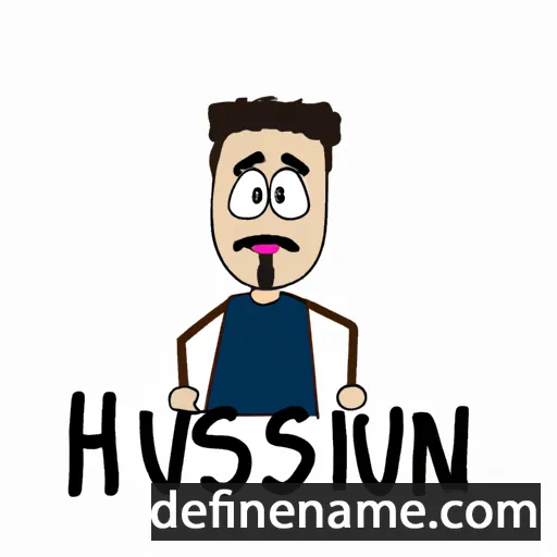 Husein cartoon