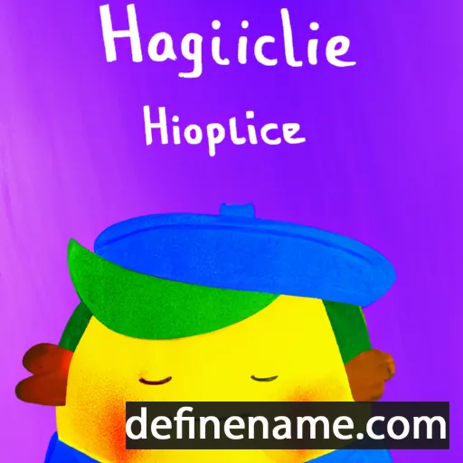 cartoon of the name Hyacinthe