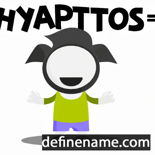 cartoon of the name Hypatos