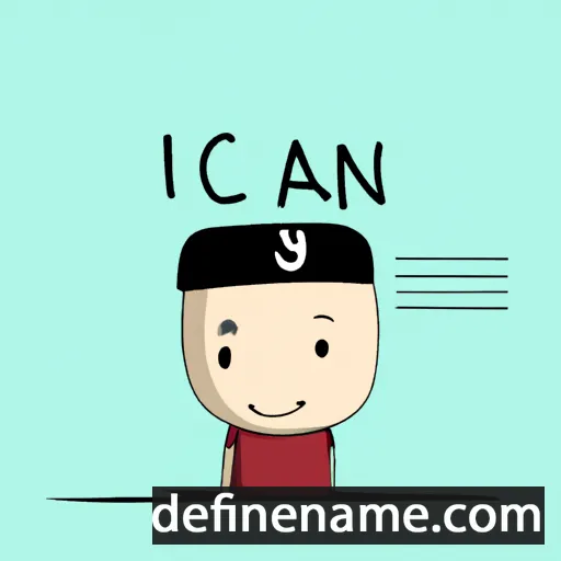 cartoon of the name Iancu