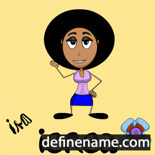 cartoon of the name Ianeira