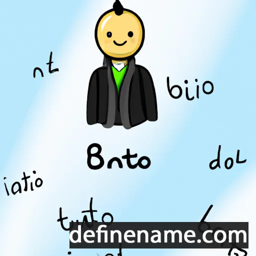 cartoon of the name Ianto