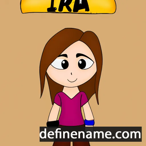 Iara cartoon