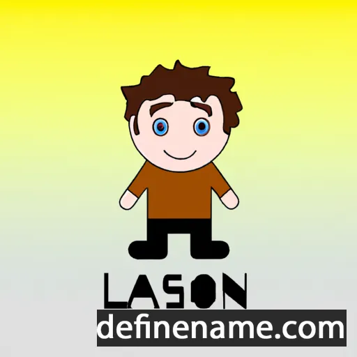 cartoon of the name Iason