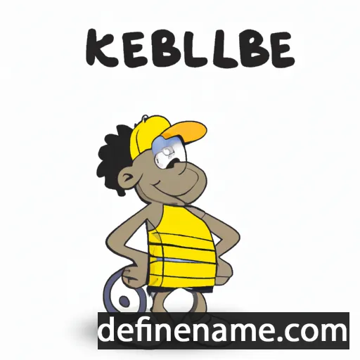 cartoon of the name Kelebileone