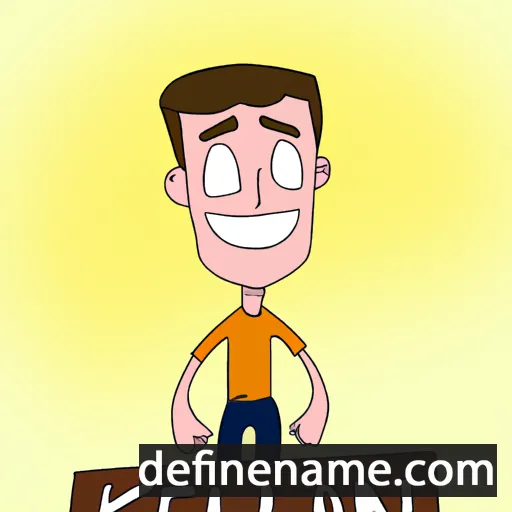 cartoon of the name Kellen