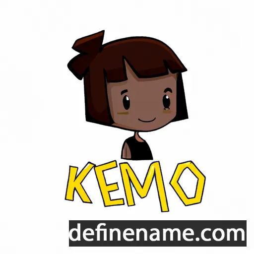 cartoon of the name Kemi