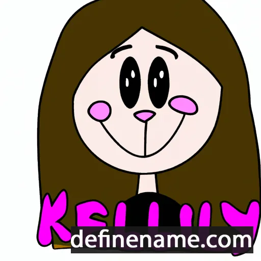 cartoon of the name Kemilly