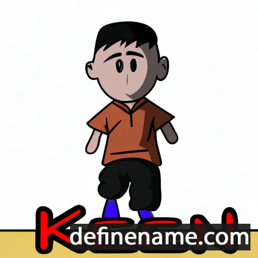 cartoon of the name Kenan