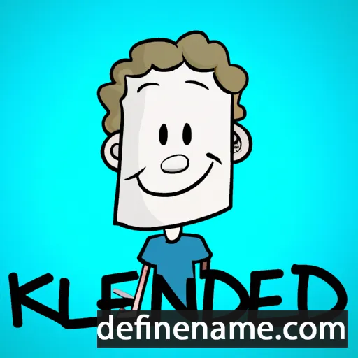 cartoon of the name Kendl