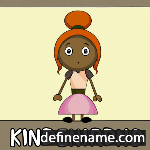 cartoon of the name Kendrina