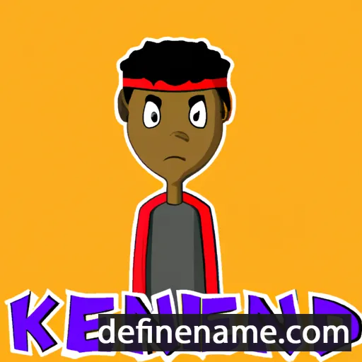 cartoon of the name Kendrix