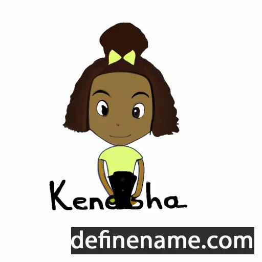 Kennesha cartoon