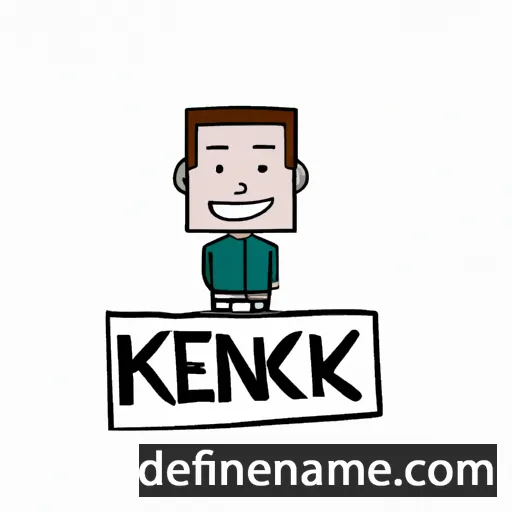 cartoon of the name Kennick