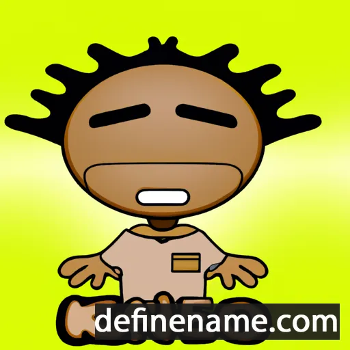 cartoon of the name Kenno