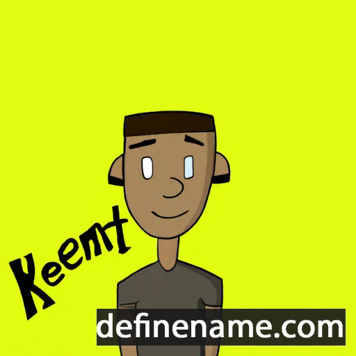 cartoon of the name Kennth