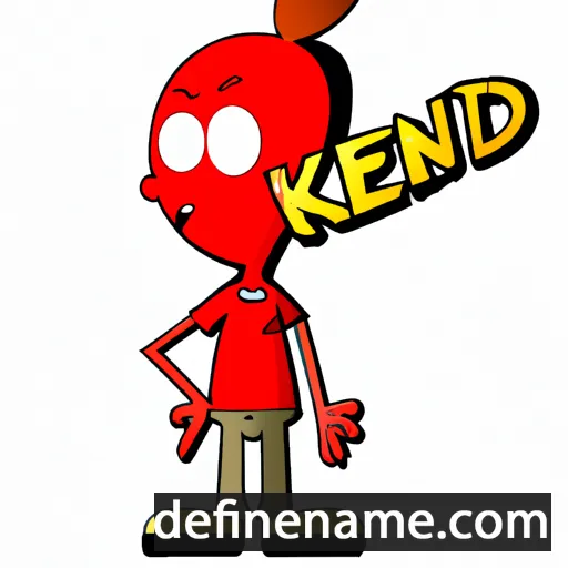 cartoon of the name Kenred