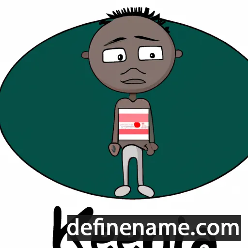 cartoon of the name Kenyan