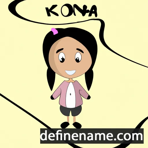 Keonaona cartoon