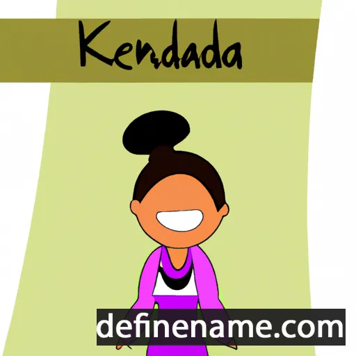 Keondra cartoon