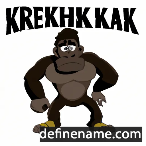 cartoon of the name Kerchak