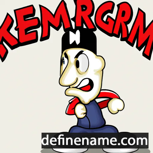 cartoon of the name Kereemang