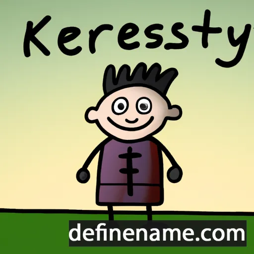 Keresztély cartoon