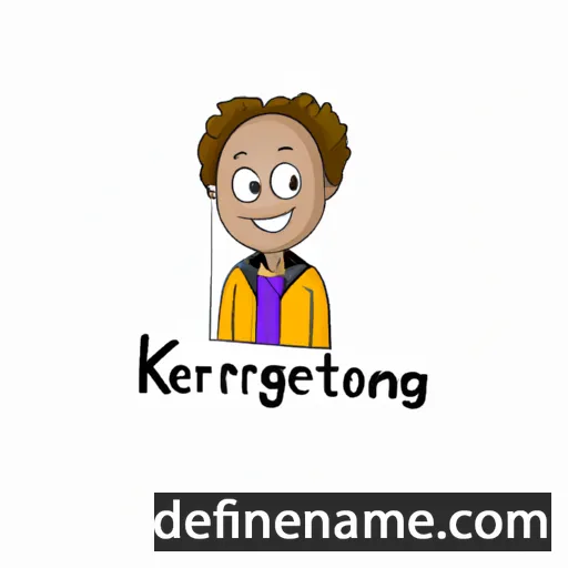 cartoon of the name Kerrington