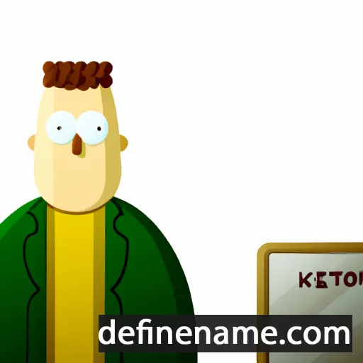 cartoon of the name Kertson