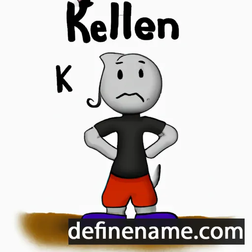 cartoon of the name Ketlen