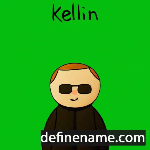 cartoon of the name Ketlin